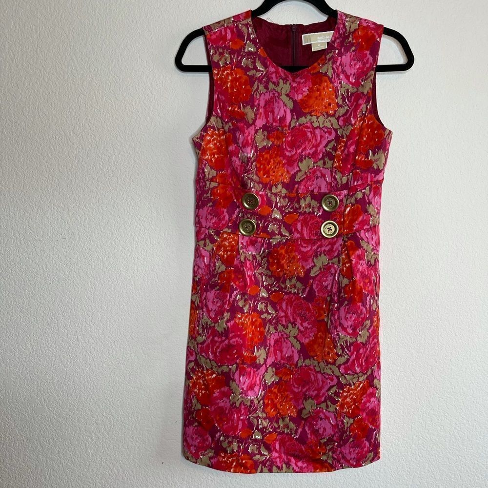 ‎Michael kors floral sleeveless dress